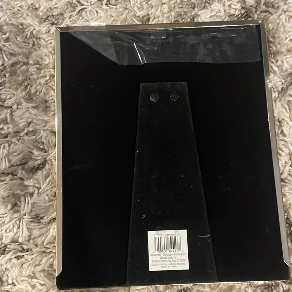 Silver My First Year Baby Photo Frame